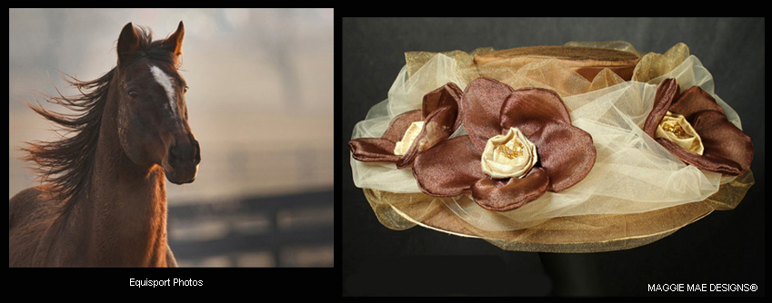The "Sunshine Forever" auction hat from "Hats Off to the Horses", Season 1